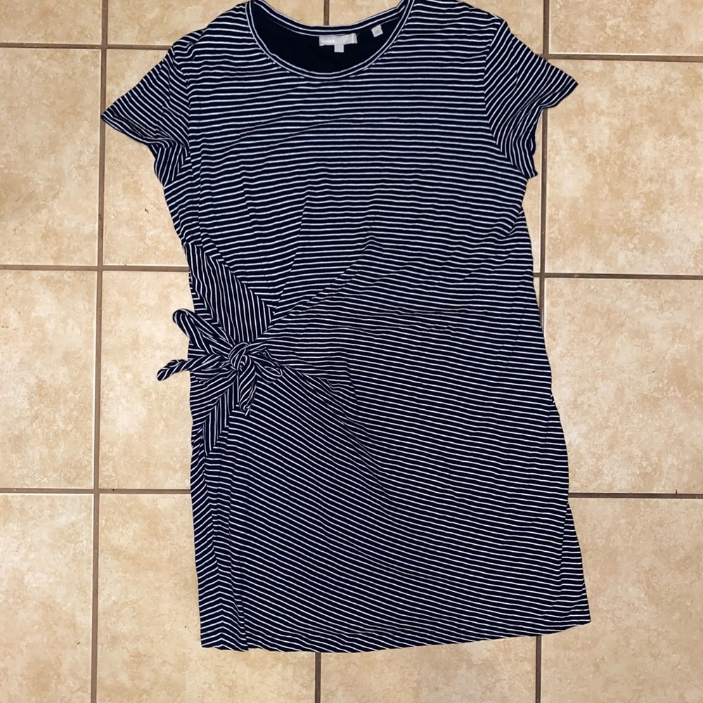 Vince tie dress size large